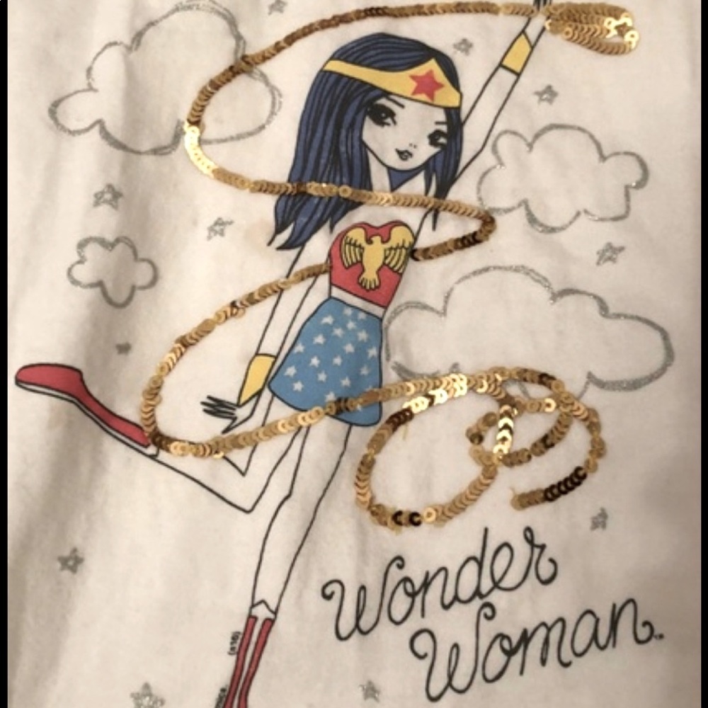 ✨ISO✨ Gymboree Wonder Woman shirt by Paint & Cloth, any size 10+, any condition.